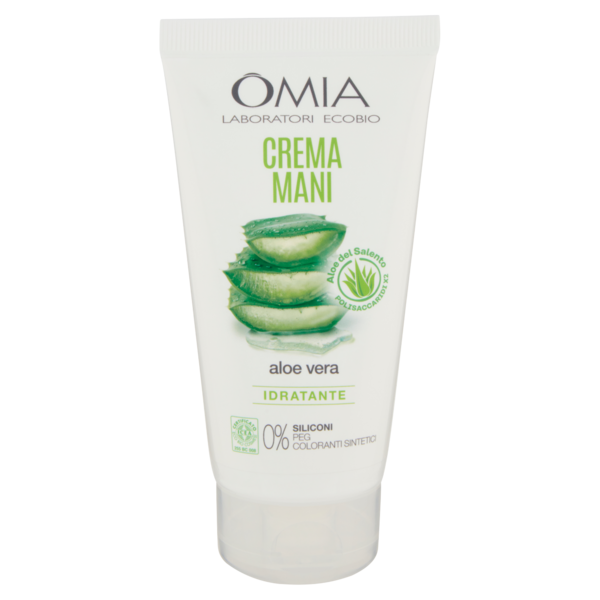 Omia Laboratori Ecobio Crema Mani Idratante aloe vera 75 ml