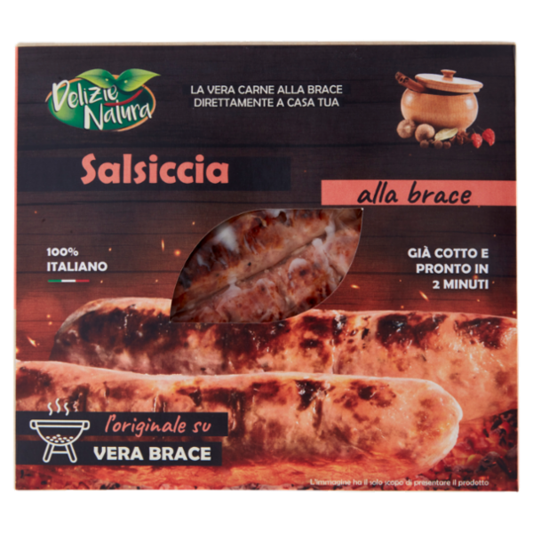 Delizie Natura Salsiccia alla brace 0,150 kg