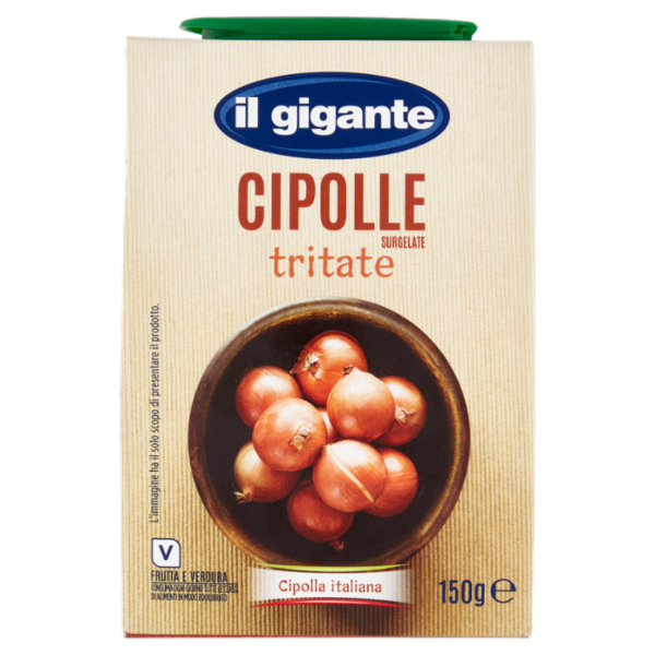 IL GIGANTE Cipolle tritate Surgelate 150 g