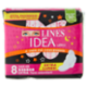 Lines Idea ultra Extra - flussi abbondanti con ali 8 pz