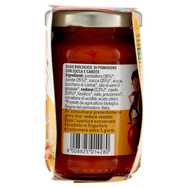 Ortolina kids Bio Pomodoro Zucca & Carote 2 x 100 g