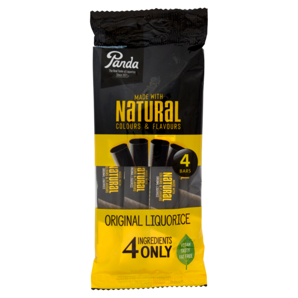 Panda Original Liquorice 4 Bars 128 g