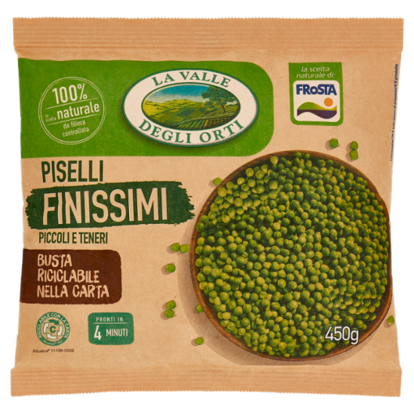 La Valle Degli Orti Piselli Finissimi 450 g