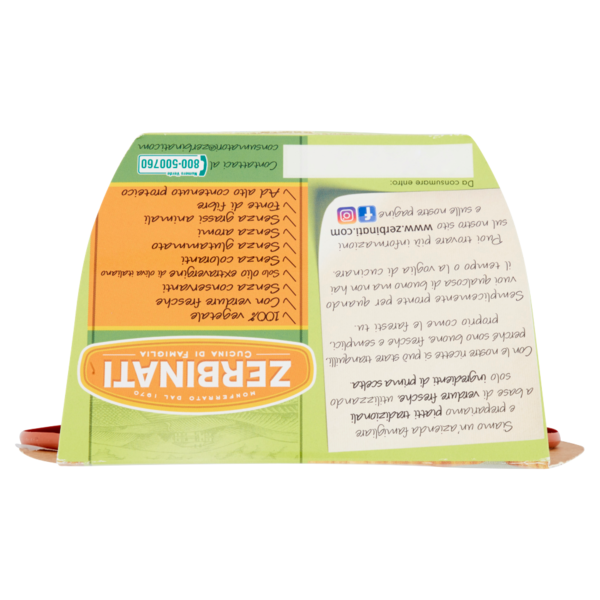 Zerbinati Zuppa con Verze e Lenticchie 620 g