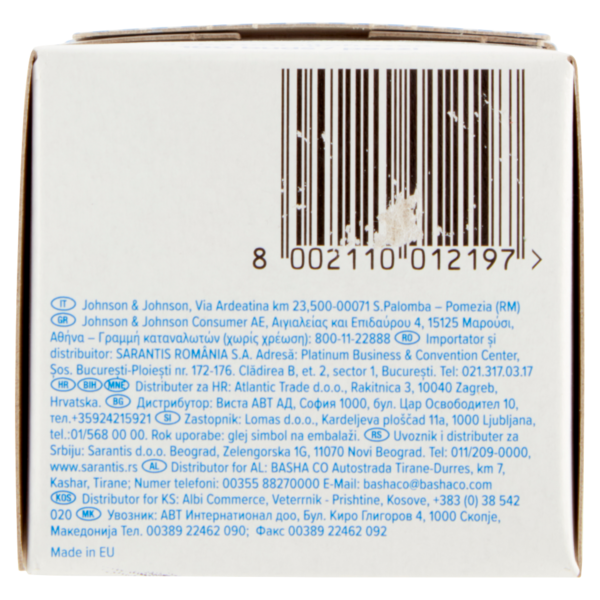 JOHNSON'S Baby, Cotton Fioc, 100% in Puro Cotone, per Tutta La Famiglia, 100pz