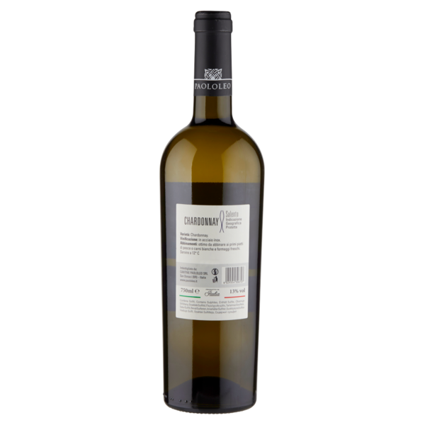 Cantine Paololeo Chardonnay Salento IGP 750 ml