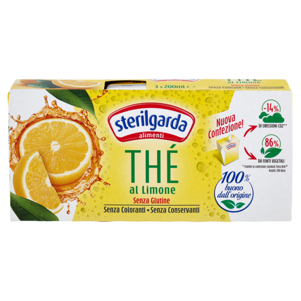 sterilgarda Thé al Limone 3 x 200 ml