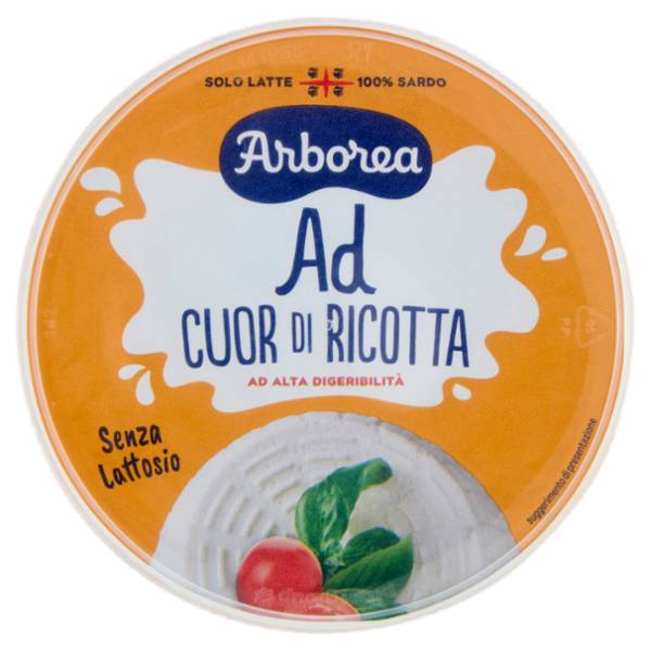 Arborea Ad Cuor di Ricotta ad Alta Digeribilità 250 g