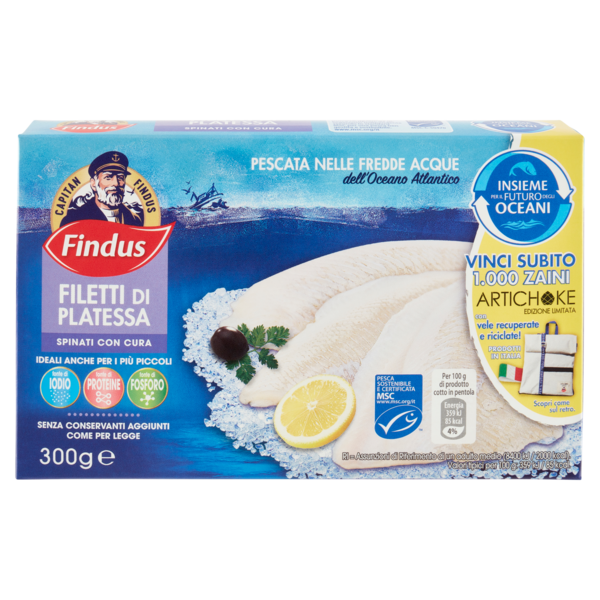 Capitan Findus Filetti di Platessa 300 g