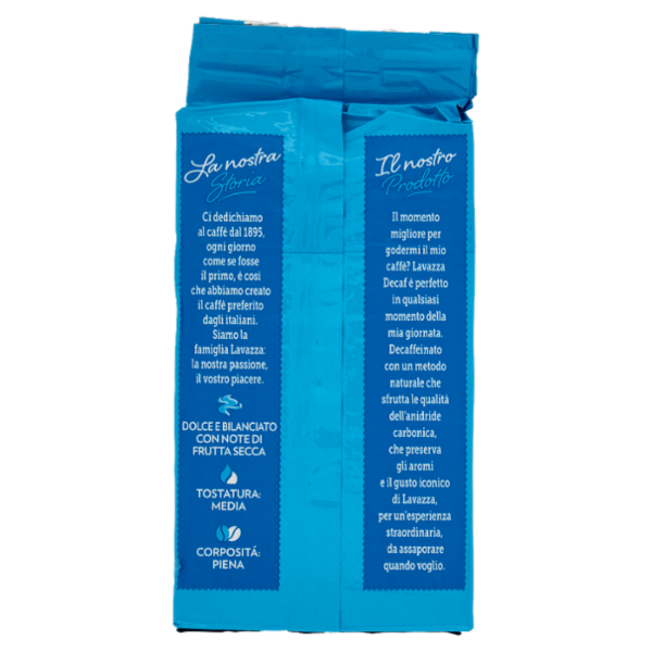 Lavazza, Dek Classico Caffè Macinato Decaffeinato - 250 g