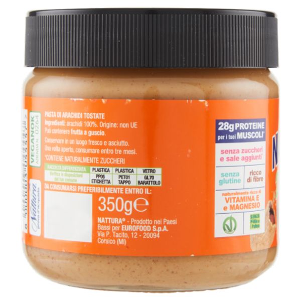 Náttúra Náttúra 100% Peanut Butter 350 g