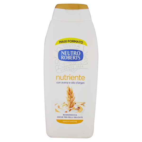 Neutro Roberts nutriente con avena e olio d'argan Bagnodoccia 700 ml