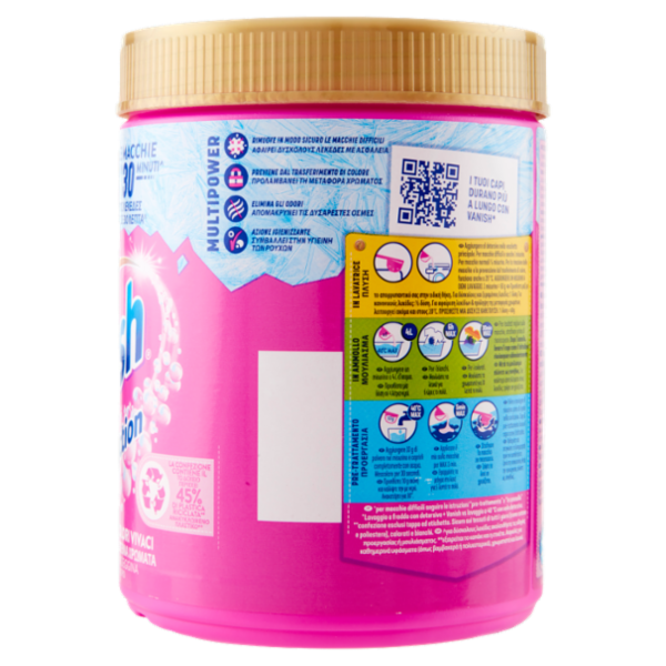 Vanish Oxi Action Polvere rosa Smacchiatore bucato 1kg