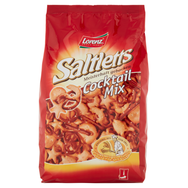 Lorenz Snack-World Saltletts Cocktail Mix 600 g