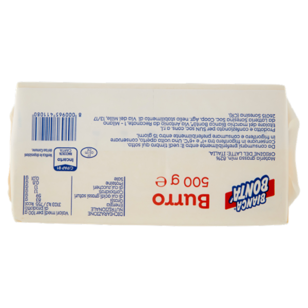 Bianca Bontà Burro 500 g