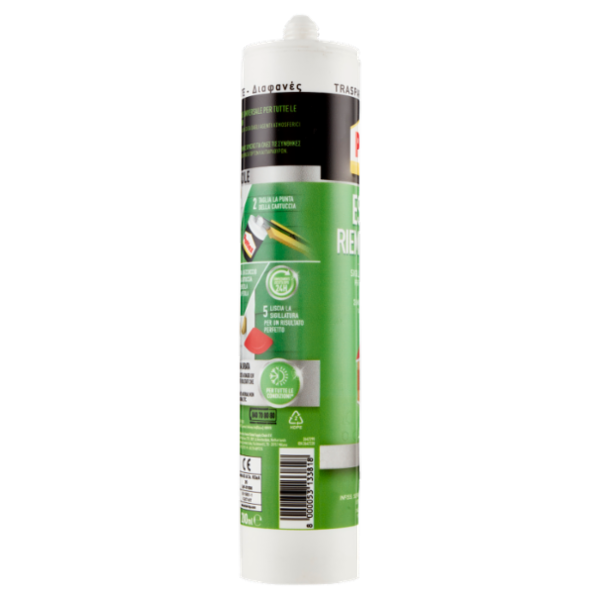 PATTEX Sigillante Light Esterni Trasparente 280 ml