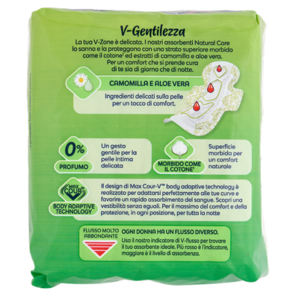 Nuvenia natural care Notte+ con Ali 7 pz