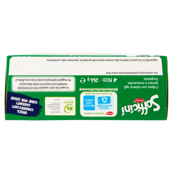 Sofficini Findus 4 Sofficini Spinaci Più Mozzarella 266 g