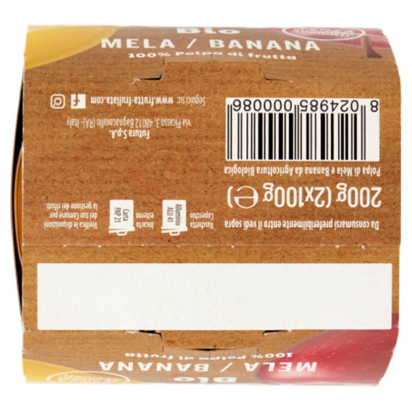 Frullà Bio Mela / Banana 2 x 100 g