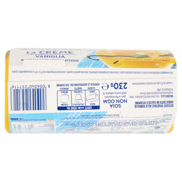 Valsoia Bontà e Salute la Crème gusto Vaniglia 2 x 115 g