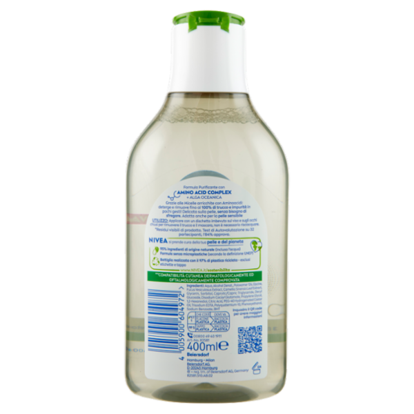 Nivea Acqua Micellare Purificante per Pelli Miste 400 ml