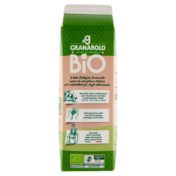 Granarolo Bio Latte Biologico Intero 1 L