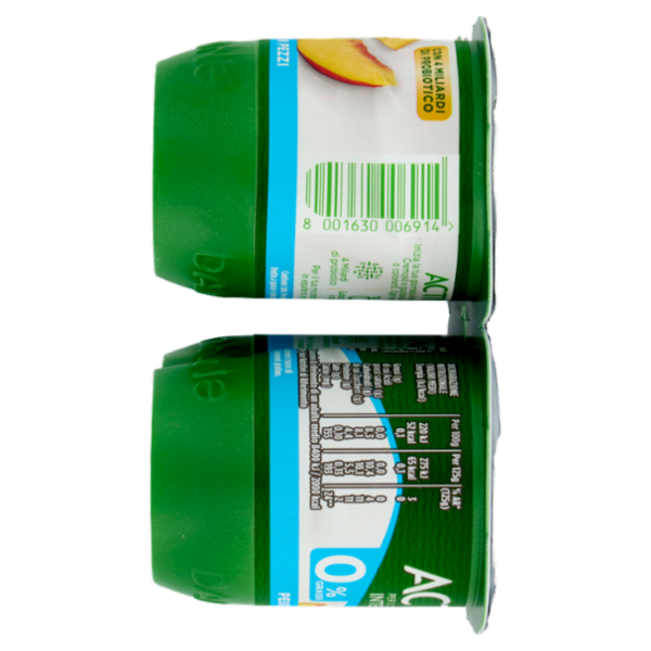 Activia 0% Grassi Pesca in pezzi 4 x 125 g