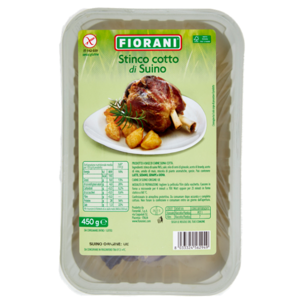 Fiorani Stinco cotto di Suino 450 g