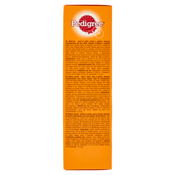 Pedigree Biscrok Biscotti Cane Multi Mix 500 g