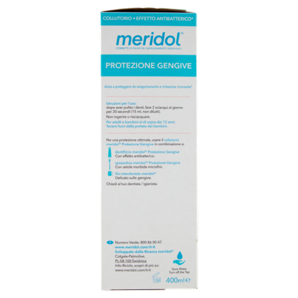 meridol collutorio Protezione Gengive con effetto antibatterico 400 ml