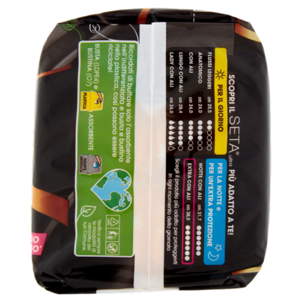 Lines Seta ultra extra con ali 9+1 pz