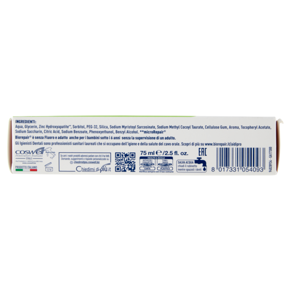 Biorepair Junior 6-12 Anni 75 ml