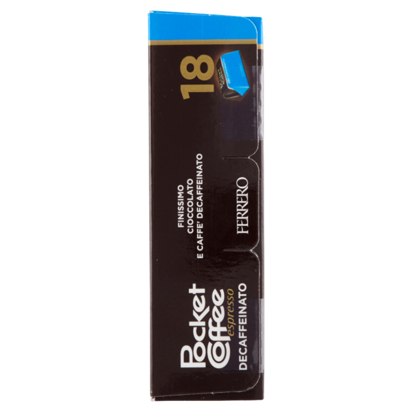 Pocket Coffee espresso Decaffeinato 18 pezzi 225 g
