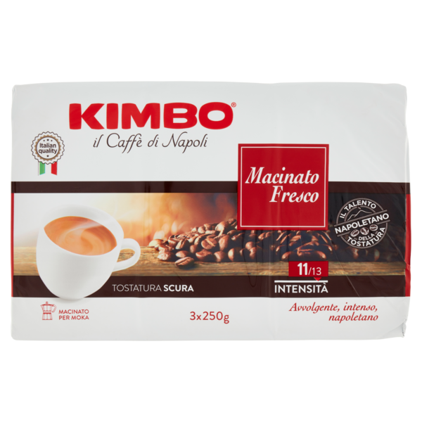 Kimbo Macinato Fresco 3 x 250 g