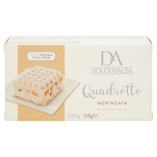 Dolcerialba Quadrotto Meringata 2 x 60 g