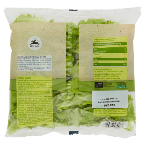 alce nero Lattughino 80 g