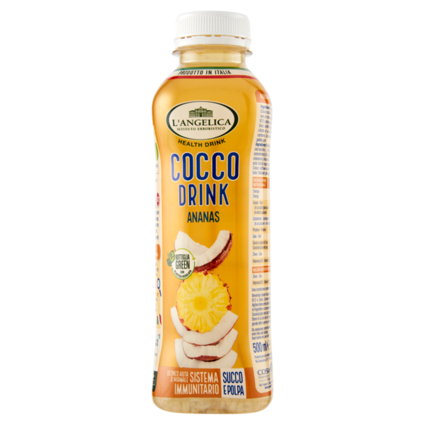 L'Angelica Health Drink Cocco Drink Ananas 500 ml