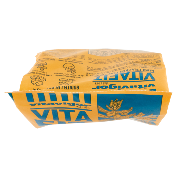 vitavigor VitaFit Mini Cracker con Crusca di Grano e Semi di Sesamo 150 g