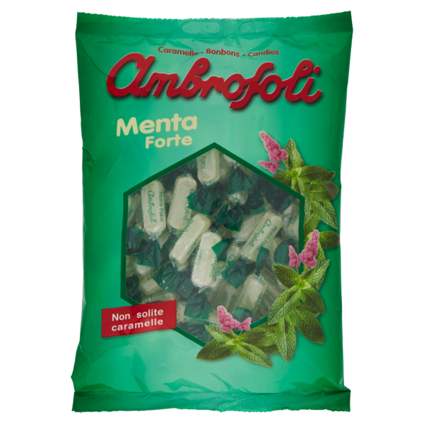 Ambrosoli Caramelle Menta Forte 450 g