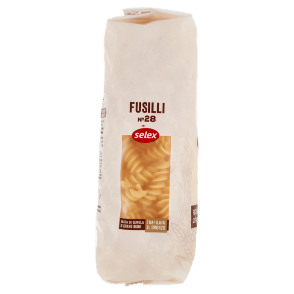 Selex Pasta di Semola Trafilata al Bronzo Fusilli 500 g