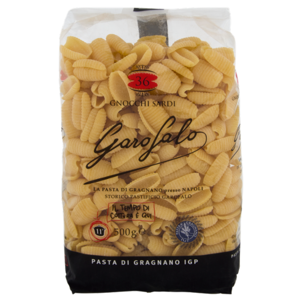 Garofalo Gnocchi Sardi 36 Pasta di Gragnano IGP 500 g