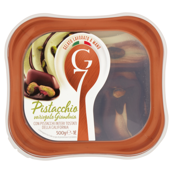 G7 Pistacchio variegato Gianduia 500 g