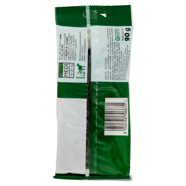 Amico Veg Dentalveg 100% Vegetal Medi 90 g