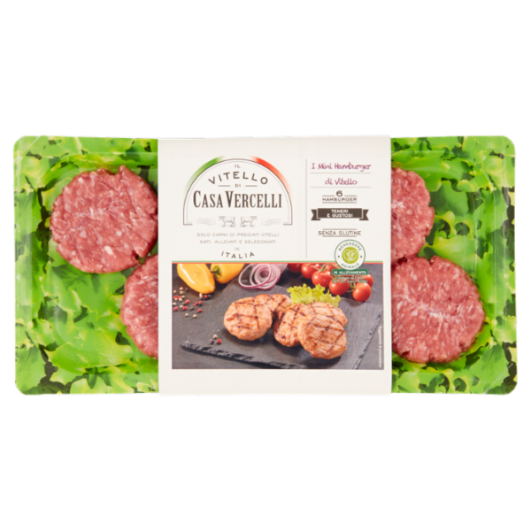 Il Vitello di Casa Vercelli i Mini Hamburger di Vitello 6 x 30 g