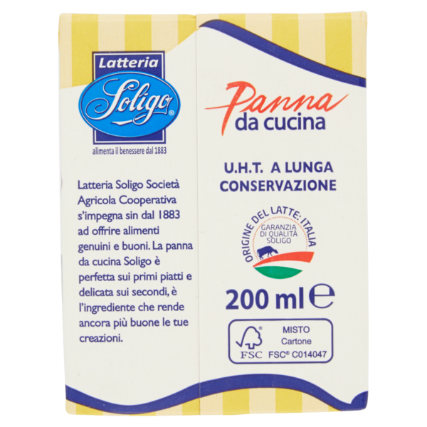 Latteria Soligo Panna da cucina 200 ml