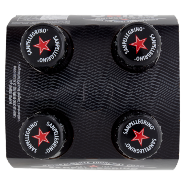 SANPELLEGRINO Bibite Gassare, CHINO' 20 cl x 4 (Vetro)