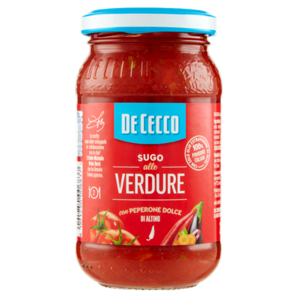 De Cecco Sugo alle Verdure con Peperone Dolce di Altino 200 g