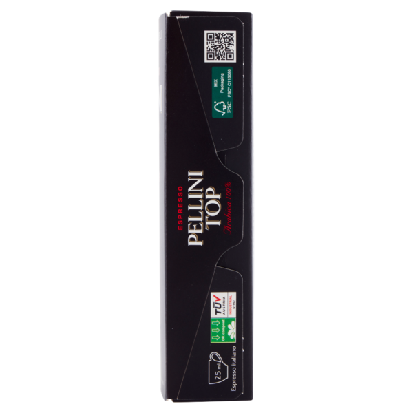Pellini Top Espresso Arabica 100% 10 Capsule Compostabili 50 g
