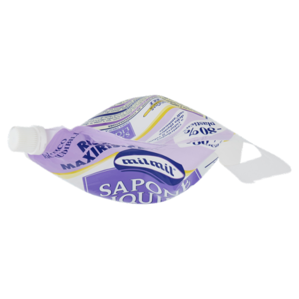 milmil Sapone Liquido Talco & Iris Ricarica Universale Ecologica 2 Litri