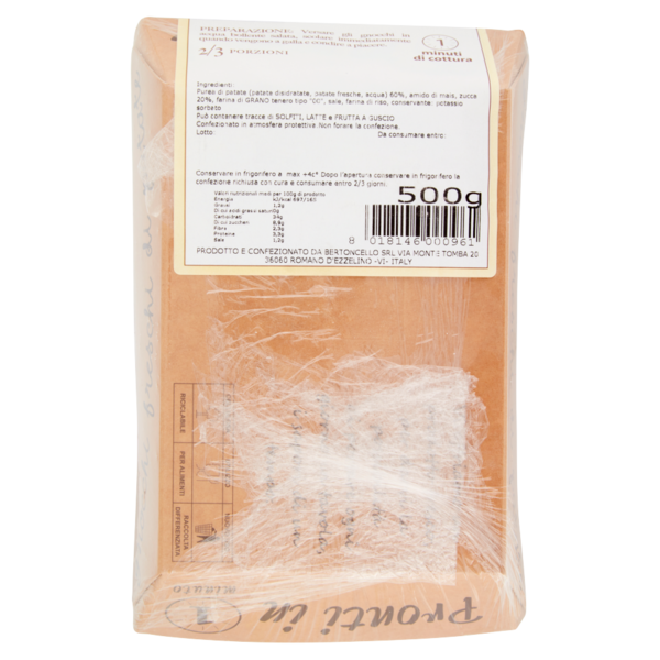 Gnocchetti alla Zucca 500 g